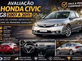 Avaliação Honda Civic G8 2007 a 2011: vale a pena comprar?