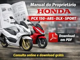 Manual do proprietário Honda PCX 150 ABS DLX Sport em PDF para download