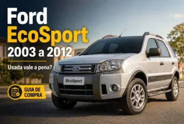 Ford EcoSport 2003 a 2012 usada em guia de compra