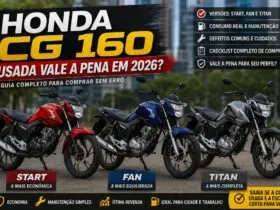 Honda CG 160 usada vale a pena em 2026