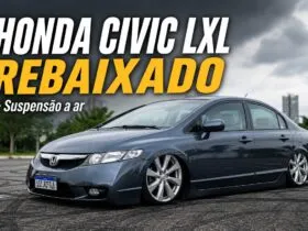 Honda Civic LXL rebaixado com suspensão a ar