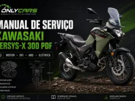 Manual de Serviço Kawasaki Versys-X 300 PDF com manutenção, motor, ABS, elétrica e torques