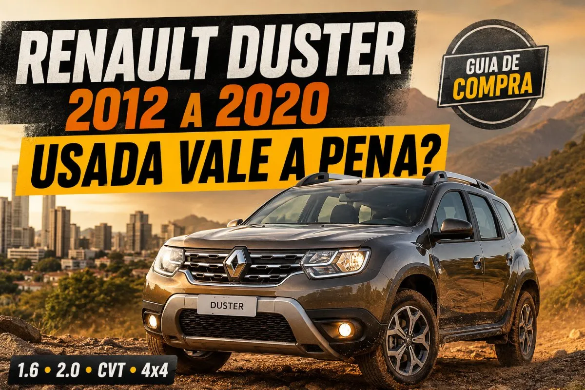 Renault Duster 2012 a 2020 usada em guia de compra