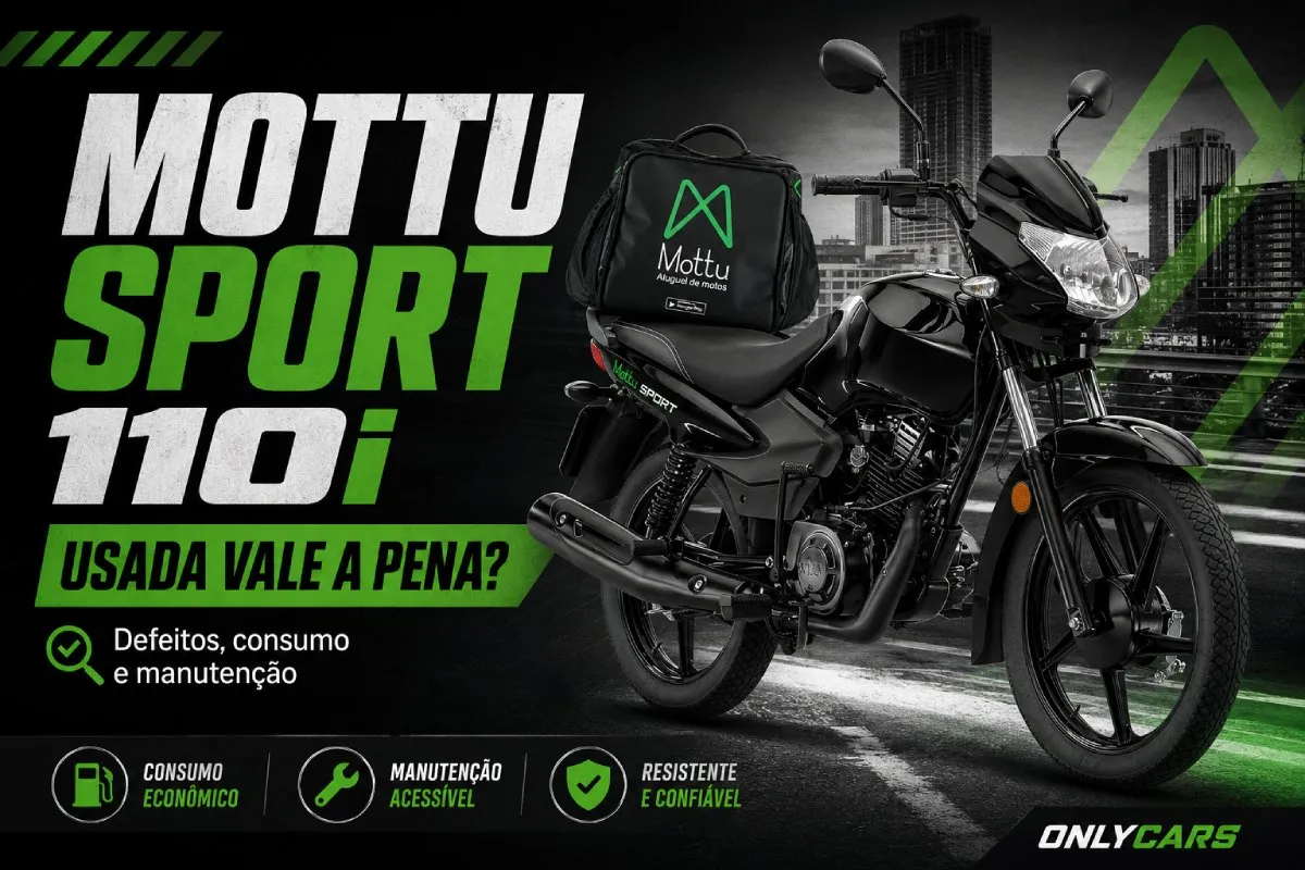 Mottu Sport 110i usada vale a pena em 2026
