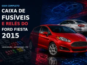 Caixa de fusíveis e relés do Ford Fiesta 2015