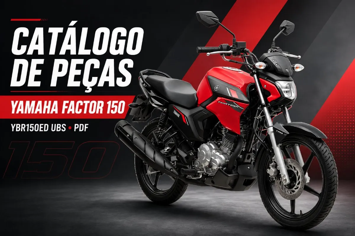 Catálogo de Peças Yamaha YBR Factor 150 ED UBS PDF
