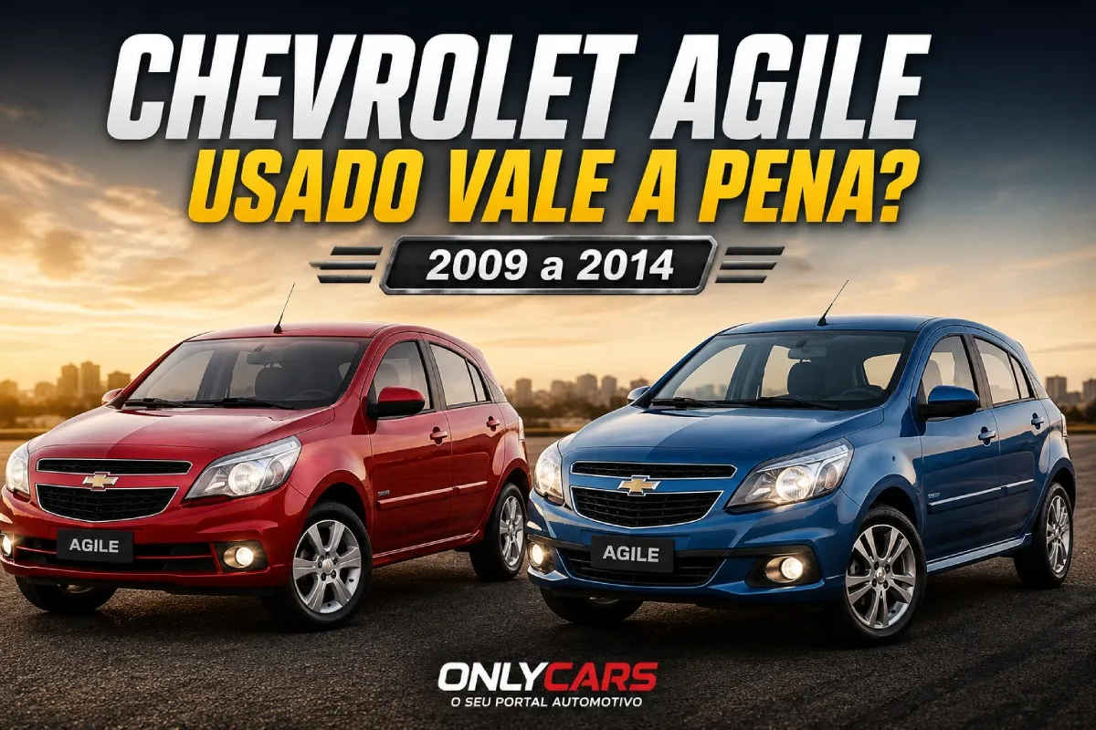 Chevrolet Agile usado 2009 a 2014 vale a pena