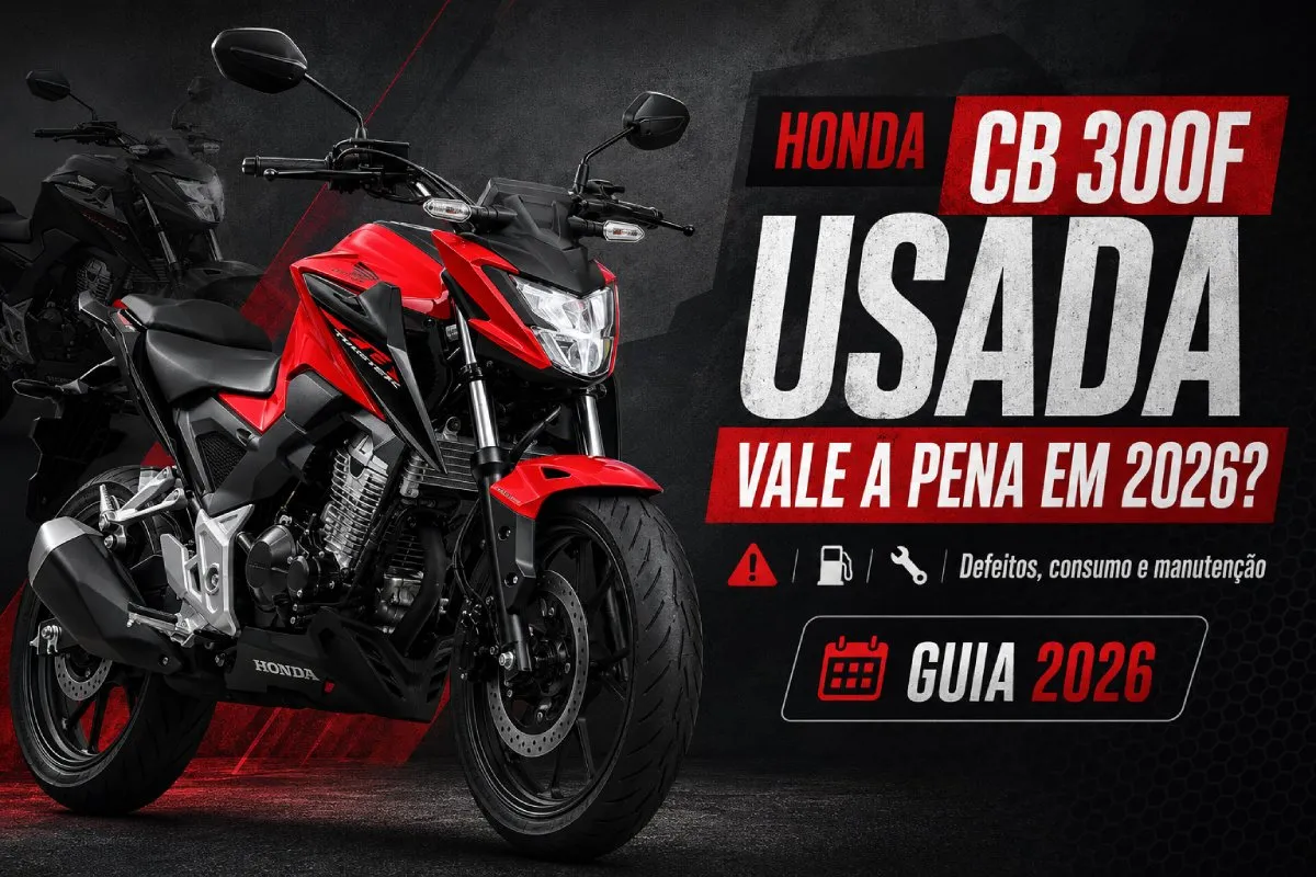 Honda CB 300F Twister usada vale a pena em 2026 guia completo de compra