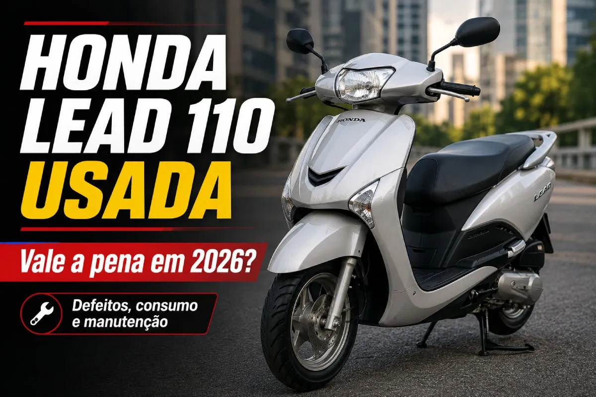 Honda Lead 110 usada vale a pena em 2026