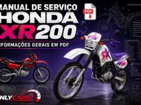 Manual de serviço Honda XR200R, NX200 e CBX200S informações gerais