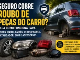 Seguro cobre roubo de peças do carro como rodas, faróis e catalisador
