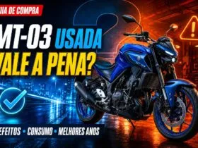 Yamaha MT-03 usada vale a pena com defeitos, consumo e melhores anos