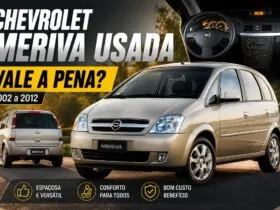 Chevrolet Meriva usada 2002 a 2012 vale a pena