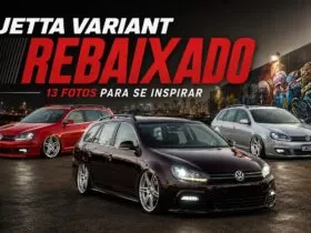 VW Jetta Variant rebaixada em coletânea com 13 projetos personalizados