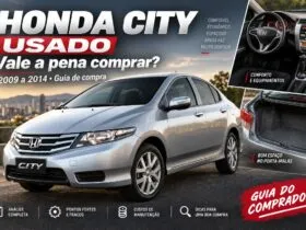 Honda City usado 2009 a 2014 em guia de compra com interior e porta-malas