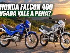 Honda Falcon 400 carburada e injetada em guia de compra de moto usada
