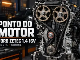 Ponto do motor Ford Zetec 1.4 16V do Fiesta e Courier